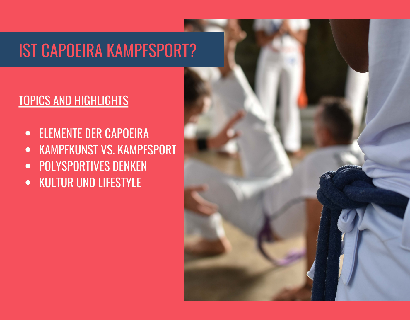 Ist Capoeira Kampfsport?